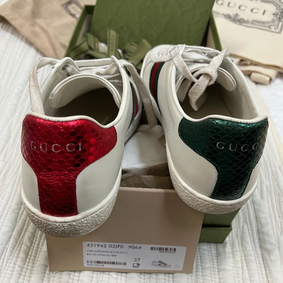 GUCCI ♥️💚 AUTHENTIC size 7 - Picture 9 of 11